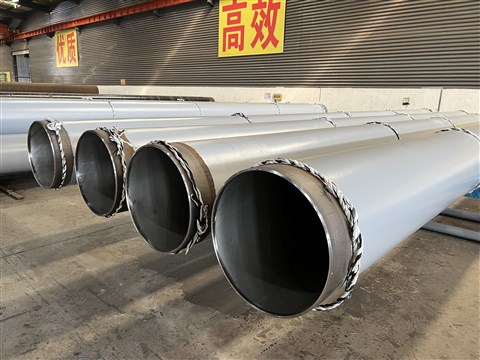DN400內襯不銹鋼直縫焊管