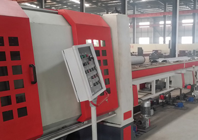 全自動鋼管平頭倒棱機