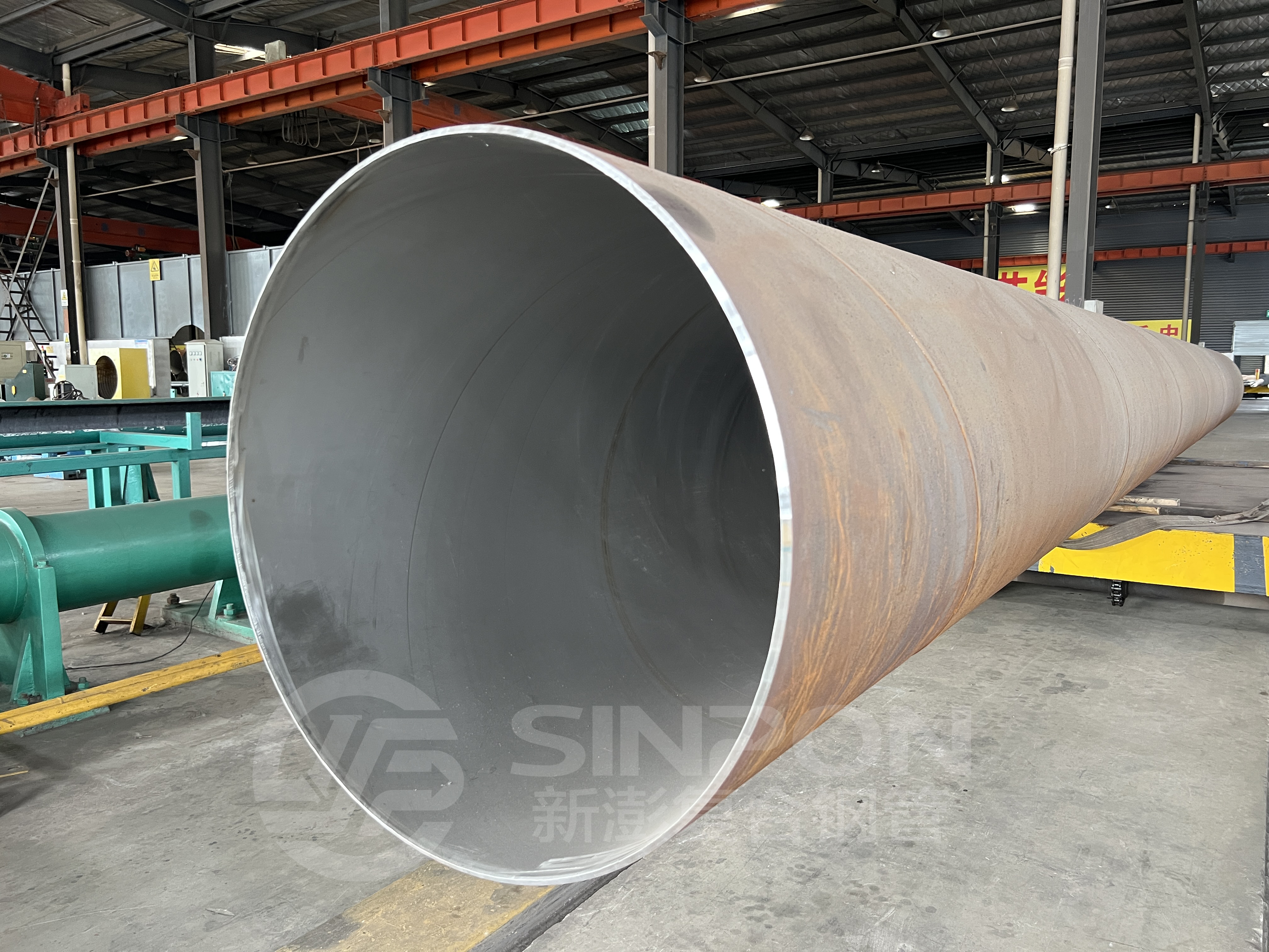 江蘇新澎內襯不銹鋼復合管:靜水壓復合工藝